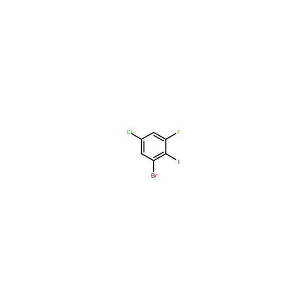 Ak Scientific 1-Bromo-5-chloro-3-fluoro-2-iodobenzene (5g), CAS 201849-16-3 X8190-5g - main