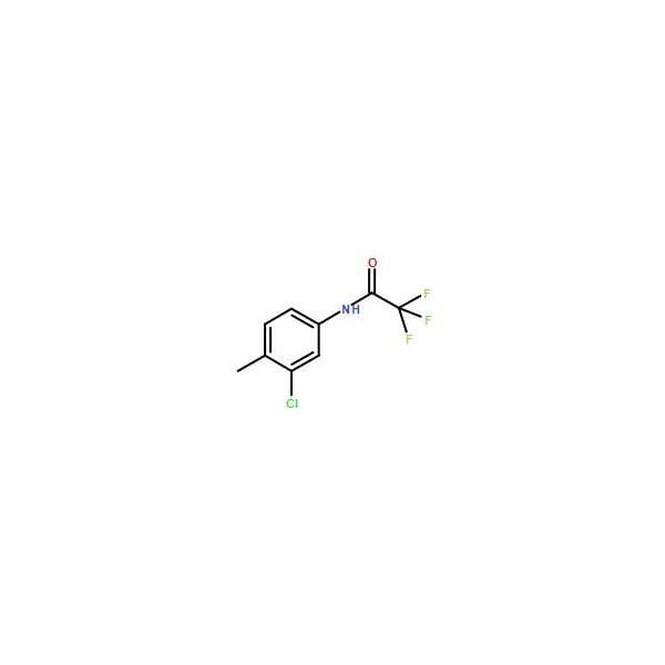 Ak Scientific N-(3-Chloro-4-methylphenyl)-2, 2, 2-trifluoroacetamide (100mg), CAS 64694-83-3 7168AJ-100mg - main