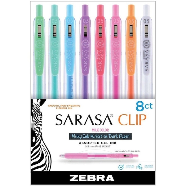 Sarasa Clip Gel Retractable Pens 48908 - main