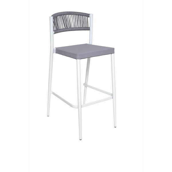 Bfm Seating Tahiti 30in Outdoor Bar Stool PHXSBGRWH - main