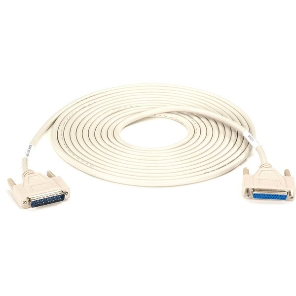 Black Box Black Box RS-232 DB25 Serial Cable, DB25 Male to DB25 Female, 20 ft BC00711 - main