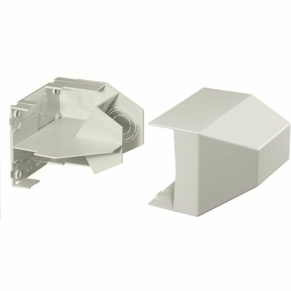 Hubbell Wiring Device-Kellems Conduit Fitting Plain, Office White PB2CACF - main