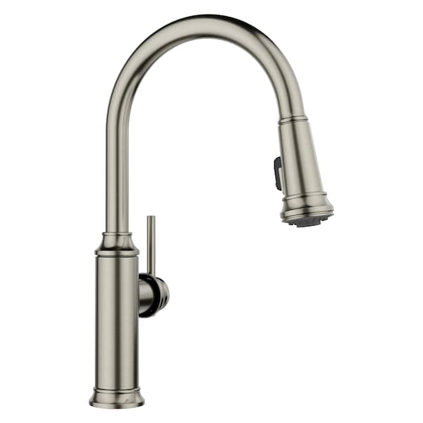 Blanco Empressa Pull-Down 1.5 GPM, Satin Platinum 443245 - main