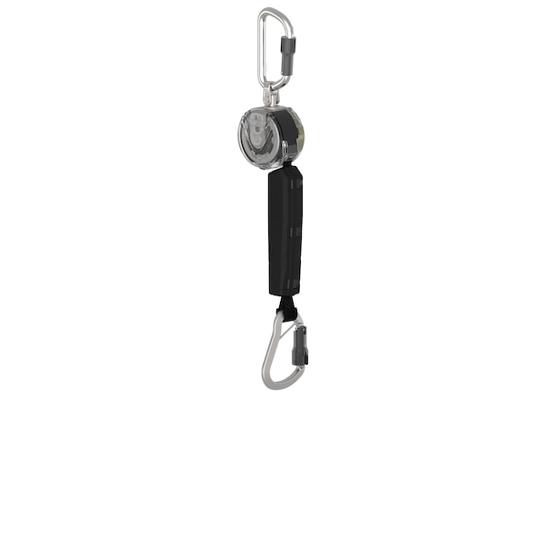 Msa Safety V-TEC Self Retracting Lifeline, Carabiner, Aluminum, 1 Leg(s), 400 lb Weight Capacity VTOHW-031-DD-A - main
