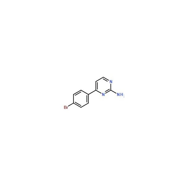 Ak Scientific 4-(4-Bromophenyl)pyrimidin-2-amine (5g), CAS 392326-81-7 2385AE-5g - main