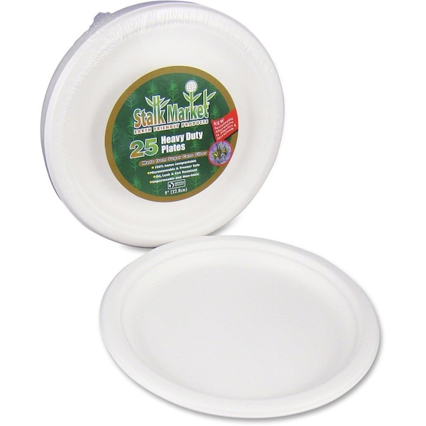 Stalk Market 9 in. Round Plate, 300PK P013R - main