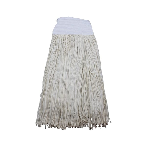 Bsl String 8-ply Cotton Cut-End Mop Head, Wide Band 32 oz, PK6 3964-6 - main