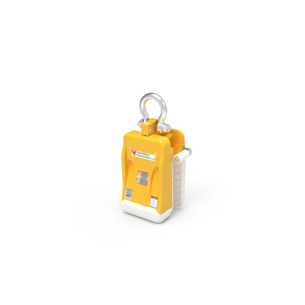 Aardwolf Lifting Clamp, Yellow, .4 in - 2 in, Auto AL50A-R - main