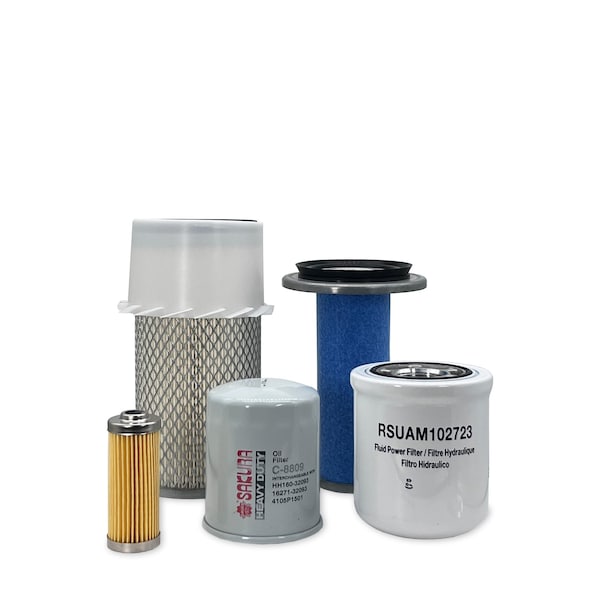 Hero Preventative Maintenance Kit John Deere 855 Tractor Dual-Stage Air Cleaner MSU-JD-0494 - main