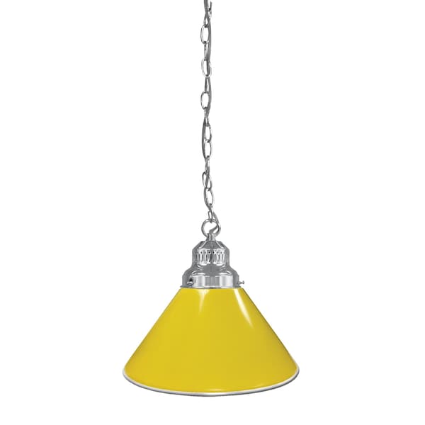 Holland Bar Stool Co Yellow Pendant Light, Chrome Fixture BL1CHYw - main