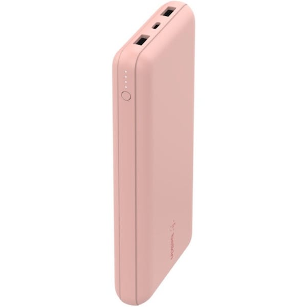 Belkin 20K PWR BANK USB-A & C 15W ROSE GOLD BPB012BTRG - main
