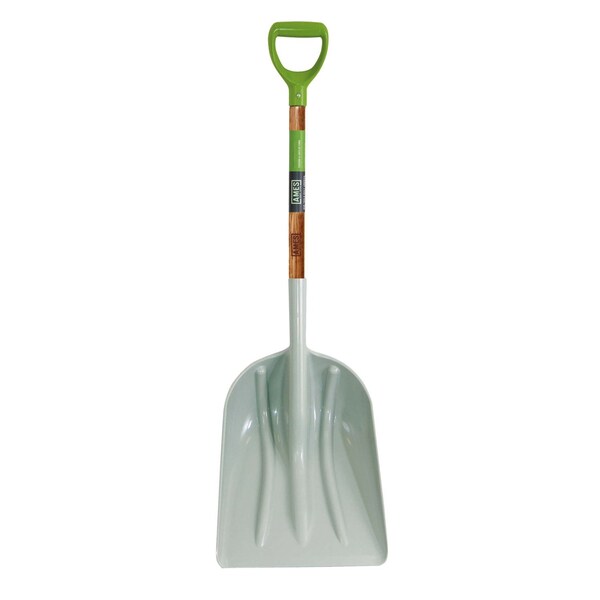 Ames #12 Poly Scoop, Hardwood Handle, D-Grip 2682700 - main