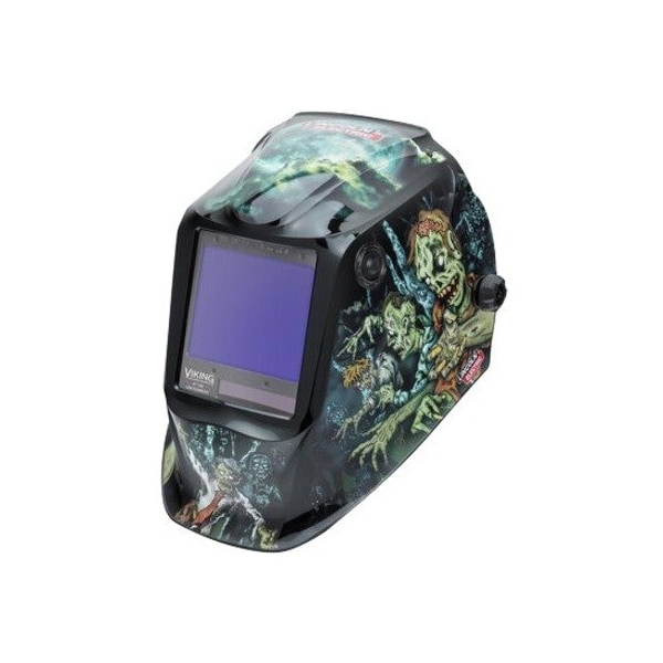 Lincoln Electric Welding Helmet, Zombie Graphic, Black/Blue K4158-4 - main