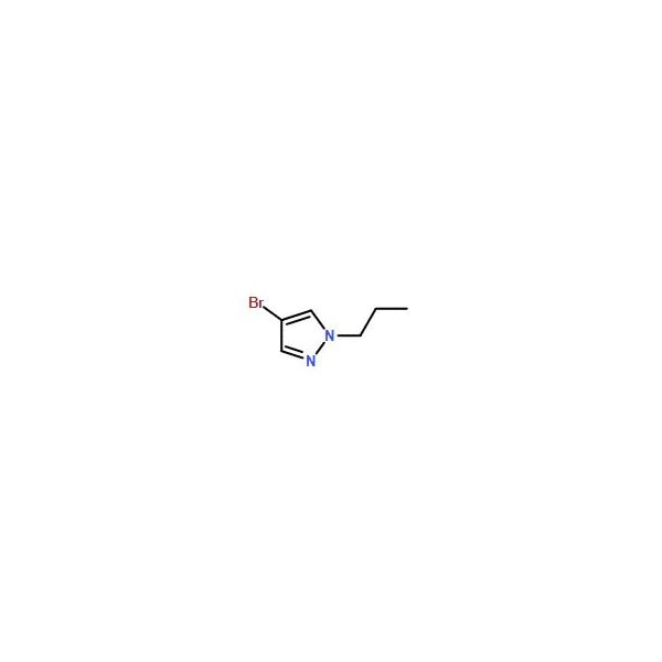 Ak Scientific 4-Bromo-1-propyl-1H-pyrazole (5g), CAS 141302-33-2 Y5280-5g - main
