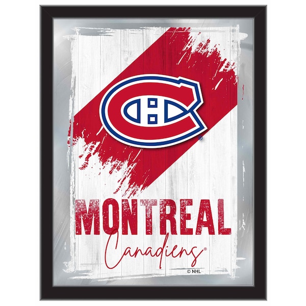 Holland Bar Stool Co Montreal Canadiens 17 in.x22 in. Logo Wall Mirror MLogo - main
