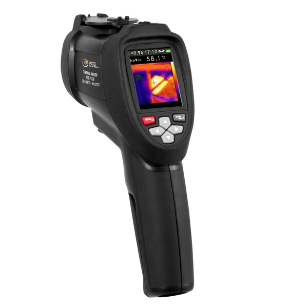 Pce Instruments Infrared imager thermometer, -4 to 1112 deg F with 32x31 px sensor, 9 Hz capture and PIP PCE-TC 28 - main