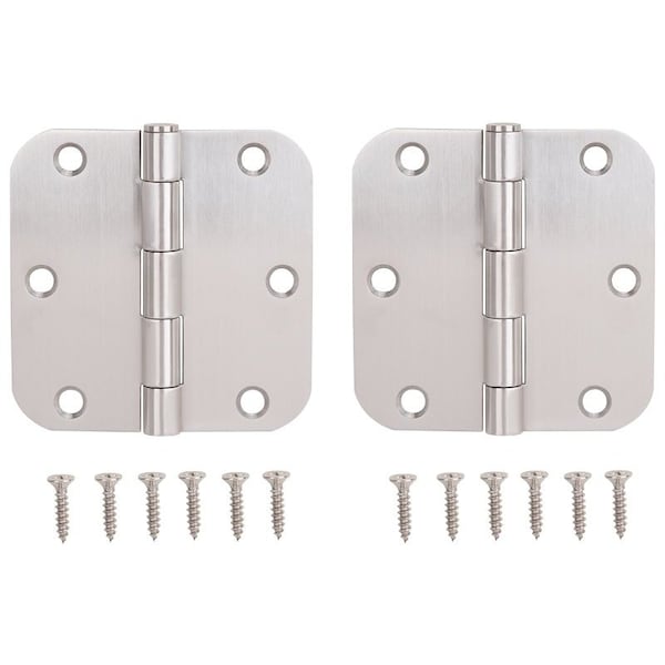 Prosource Door Hinge, Stainless Steel, Stainless Steel, Loose Pin, 180 deg Range of Motion 20338SS-35RC-DB-P - main