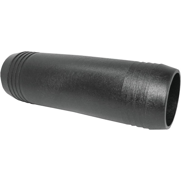 Green Leaf SHM1200P Hose Mender, Straight, Polypropylene, Black SHM 1200 P - main