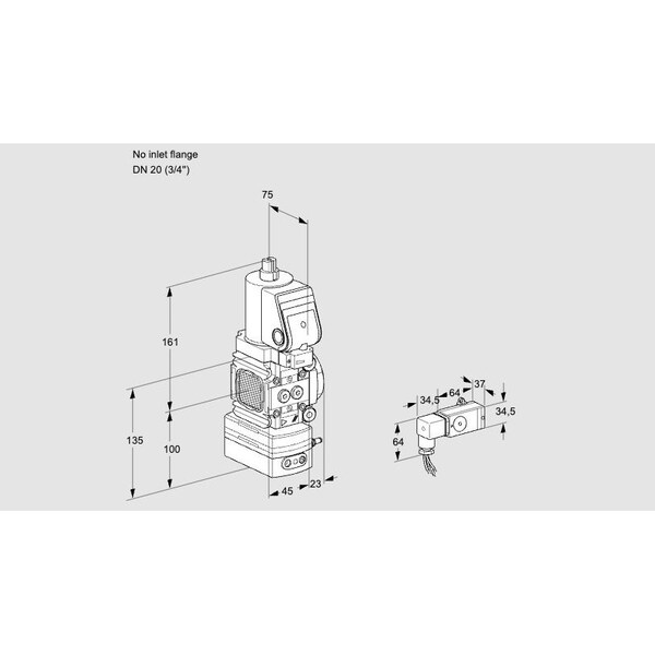 Honeywell Kromschroder VAH1T-/20N/NQSRAA KS88029488 - main