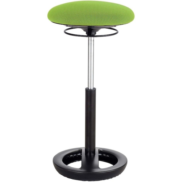 Safco Twixt Active Seating Stool - 22-32"H - Green 3001GN - main