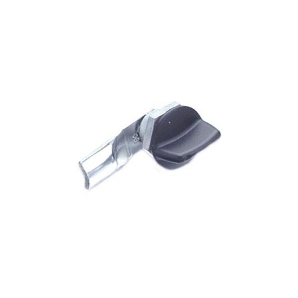 Southco Quarter-Turn Cam Latch, Tall wing, 6mm .24 in Grip, Not Sealed, Zinc Alloy, Powder Coat, Black E5-1-125-040 - main