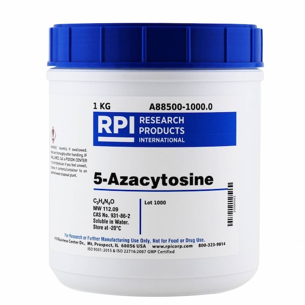 Rpi 5-Azacytosine 4-Amino-1, 3.5-triazine-2-one, 1 Kilogram A88500-1000.0 - main