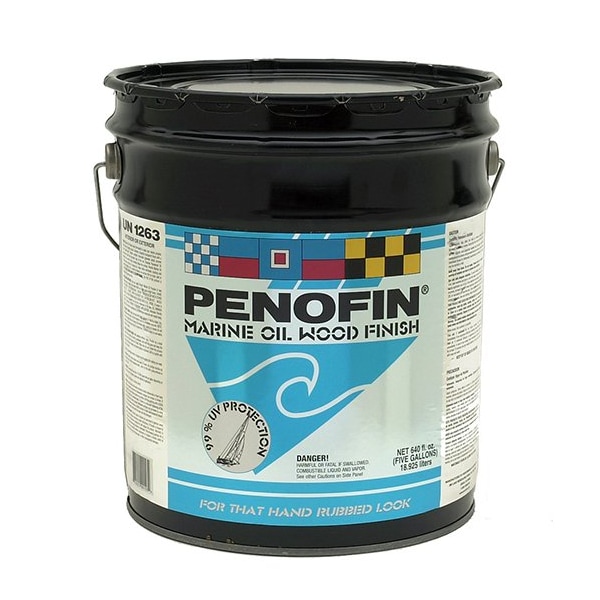 Marine 5 Gal Natural Marine Oil Wood Finish 550-VOC F5EMA5G - main