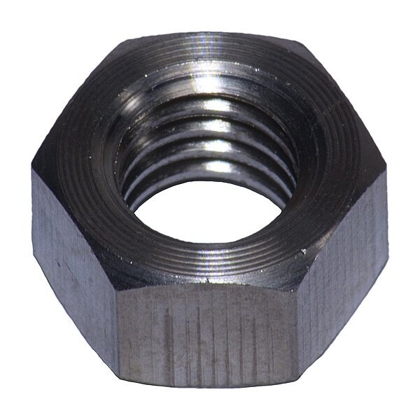 Allied Titanium Hex Nut, 3/8"-16, Titanium, Grade 2, Plain, 21/64 in Ht 0107217 - main