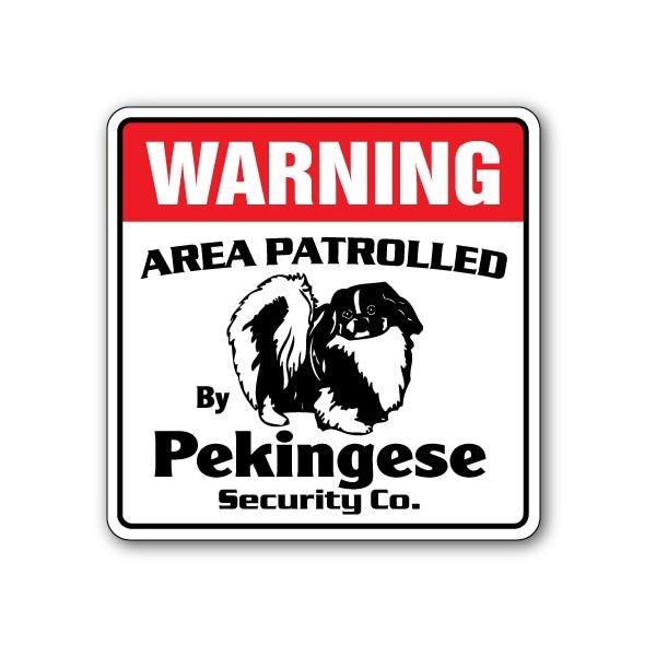 Signmission Pekingese, 8 Inch X 8 Inch, Decal D-8-WD-PEKINGESE - main