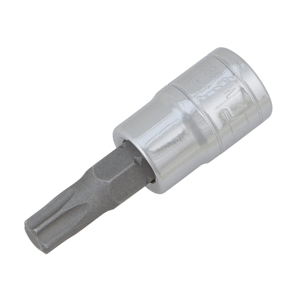 Perform Tool Torx Bit Use With 1/4 In Drive Socket; 6 Point; T30; Polished; Alloy Steel Bit With Chrome Vanadium W36830 - main
