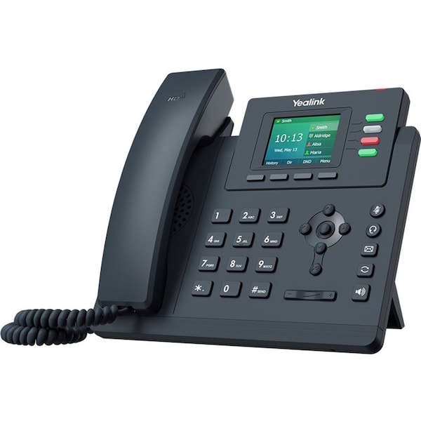 Yealink SIP-T33G IP Phone - Corded/Cordless - Corded - Wall Mountable, Desktop - Classic Gray 1301046 - main