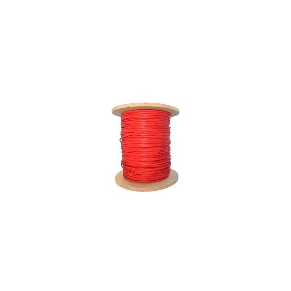 Cable Wholesale Plenum Fire Alarm / Security Cable, Red, 14/4 (14 AWG 4 Conductor), Solid, FPLP, Spool, 1000 foot 11F7-04712NH - main