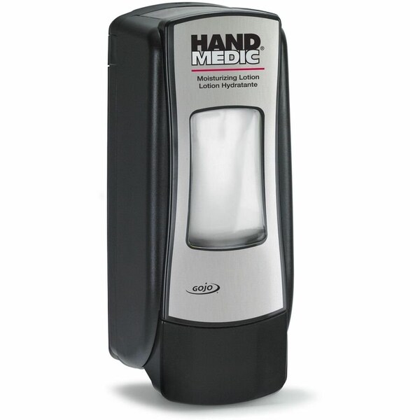 Gojo Soap/Lotion Dispenser, 700mL, Black, Push Style 8782-06 - main