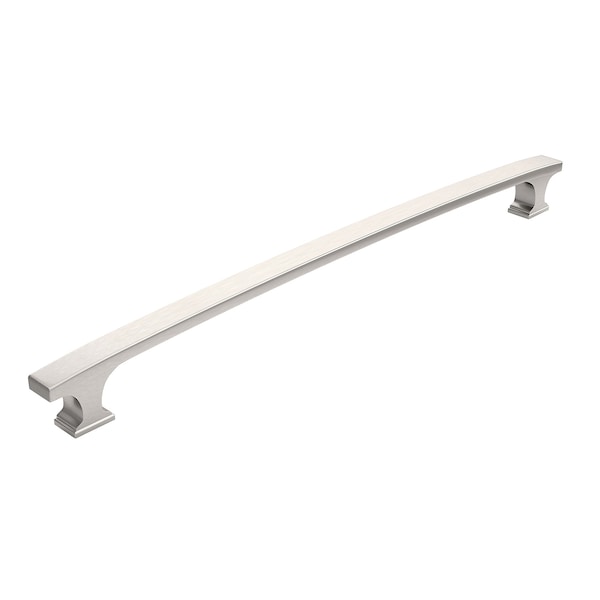 Richelieu 18-inch (457 mm) Center to Center Brushed Nickel Transitional Cabinet Pull BP525418195 - main