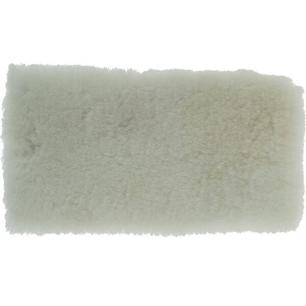 Linzer Floor Applicator Pad Refill, 10-1/2 in L Pad, 6 in W Pad, Lambskin Pad L110 - main