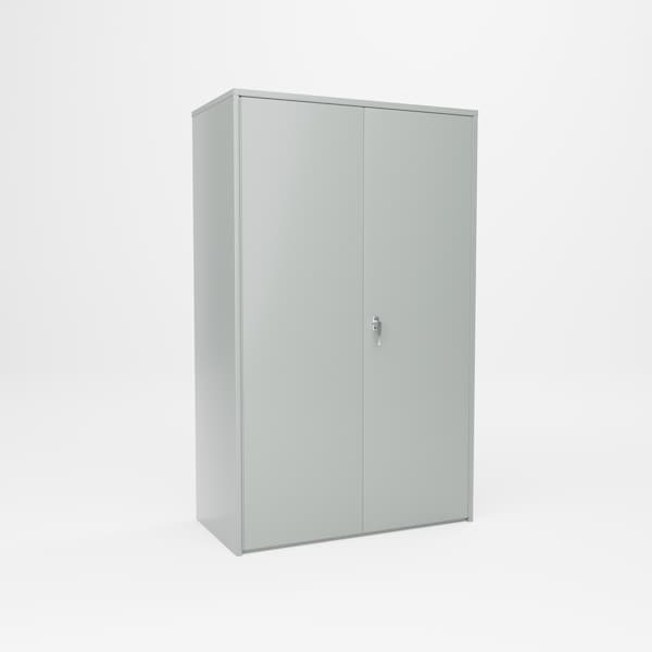 Pucel Flush Door Bin Cabinet with 84 Bins, 48 in W x 78 in H x 24 in D, Black HDBC-4878-26-84 - main