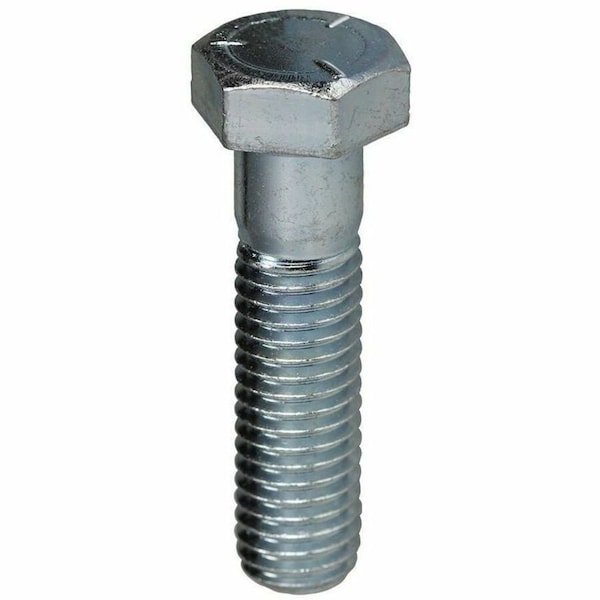 Dottie Grade 5, 1/4"-20 Hex Head Cap Screw, Zinc Plated Steel, 2 in L, 100 PK 5MB142 - main