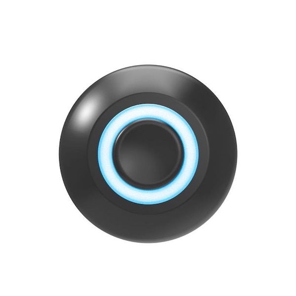 Heath Zenith Black/White Metal Wired Pushbutton Doorbell 18000142 - main