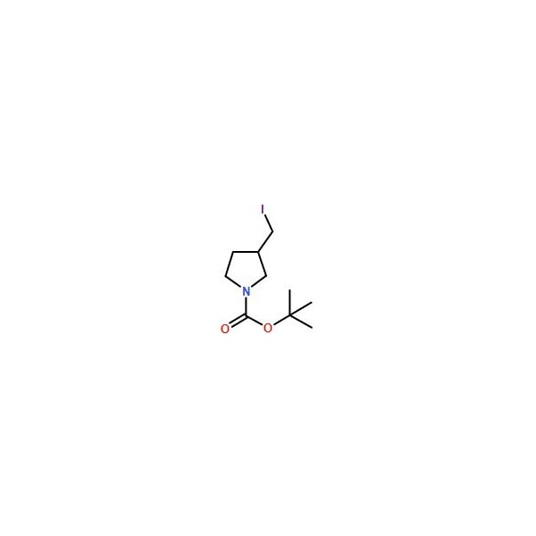 Ak Scientific 3-Iodomethyl-pyrrolidine-1-carboxylic acid tert-butyl ester (5g), CAS 479622-36-1 Z2733-5g - main