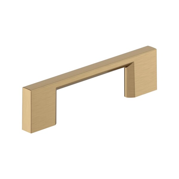 Amerock Cityscape 3 inch (76mm) Center-to-Center Champagne Bronze Cabinet Pull, 25PK 25VMP37130CZ - main