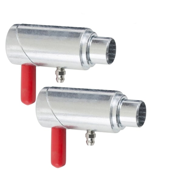 Mytee Products 5/8in Cam Lock Wrecker, Tow Truck Spring Loaded Twist Lock Plunger Pin, 2PK CAMLOCK58x2 - main