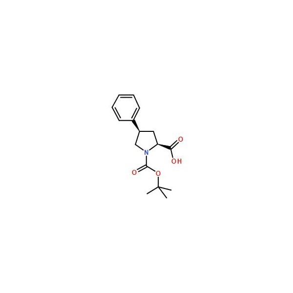 Ak Scientific (2S, 4R)-Boc-4-phenyl-pyrrolidine-2-carboxylic acid (1g), CAS 336818-78-1 V5266-1g - main