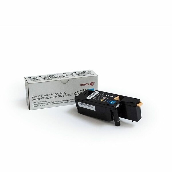 Xerox Compatible 106R02756 Phaser 6022; WorkCentre 6027 Cyan Aftermarket Toner; 1000 Yield 106R02756 - main