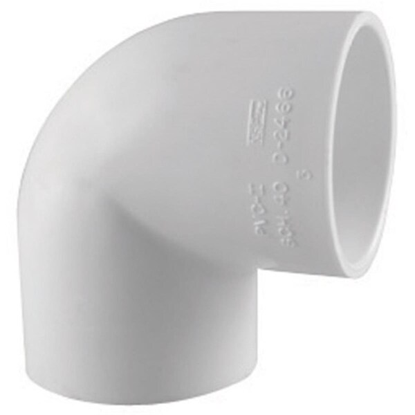 Charlotte Pipe And Foundry PVC023010800 0.75 in. SLXFPT Schedule 40 PVC 90 deg Elbow, 25PK 8672164 - main