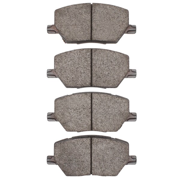 Dynamic Friction Co DFC 5000 Advanced Brake Pads - Ceramic 1551-1811-00 - main