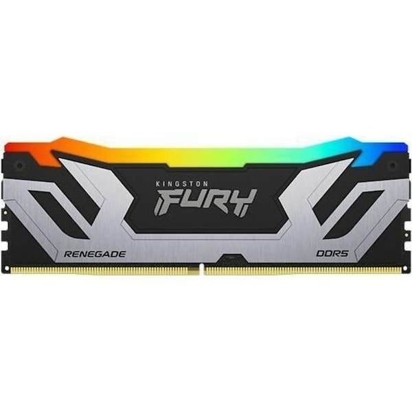Kingston 48GB 8400MT/s DDR5 CL40 CUDIMM (Kit of 2) FURY Renegade RGB Silver XMP KF584CU40RSAK2-48 - main