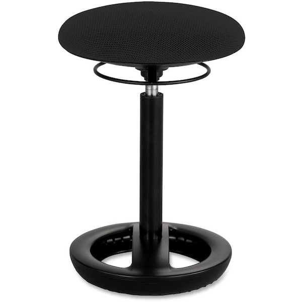 Safco Twixt Active Seating Stool - 17-22"H - Black 3000BL - main