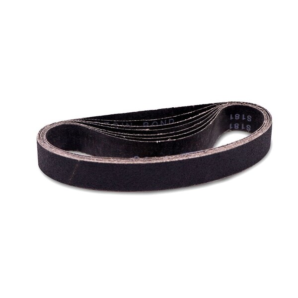Combat Abrasives 3in x 24in Silicon Carbide Glass Fabrication Sanding Belt, 48PK (50 Grit) B3X24X50S181-48PK - main