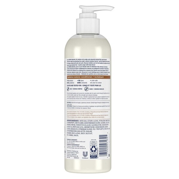 Dove Crown Collection Hydration Restore Holistic Hair Care Conditioner, 11.5 Ounce, 4PK 68943589 - main