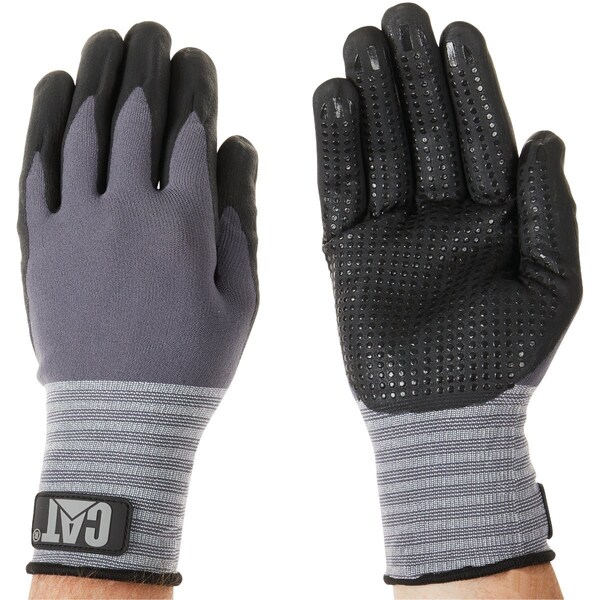 Cat Mens Large Dotted & Dipped Nitrile Coated Glove CAT017419L - main